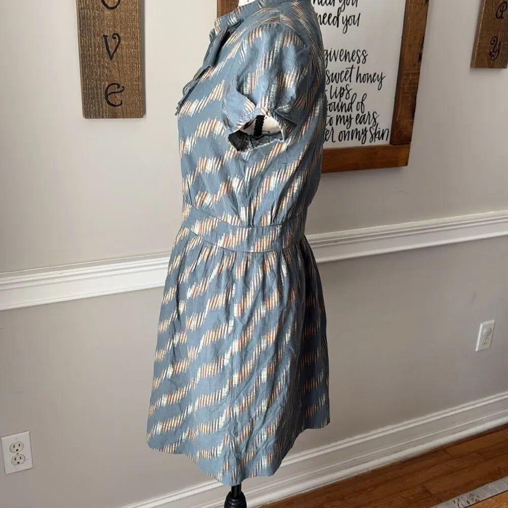 Play by C. Ronson Patterned Button Up Midi Dress - Picture 4 of 12
